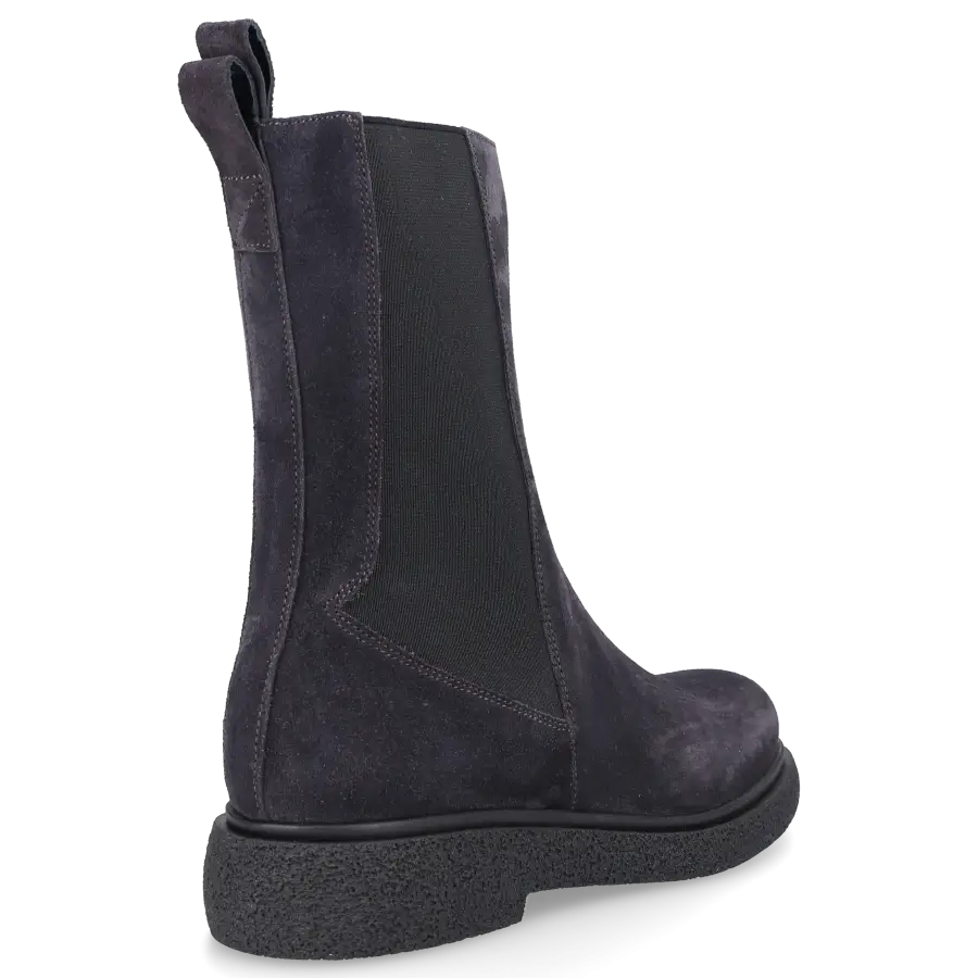 EN AVANT - Chelsea Boots C175 Veloursleder - blau