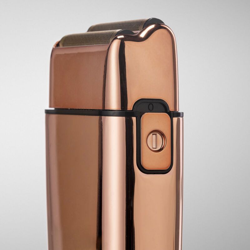Cordless Rose Gold Foil Shaver
