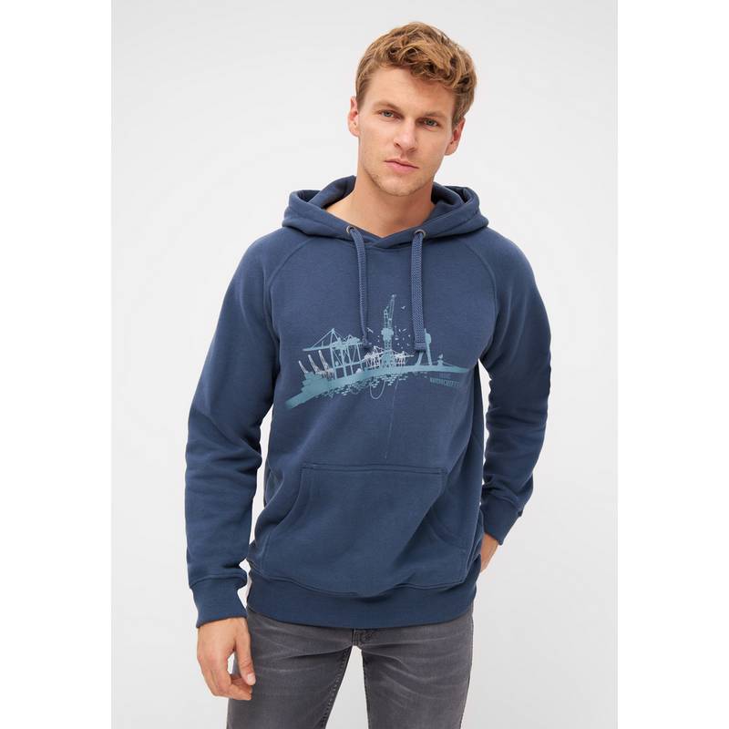 Derbe Hafenschiffer Hoodie Herren