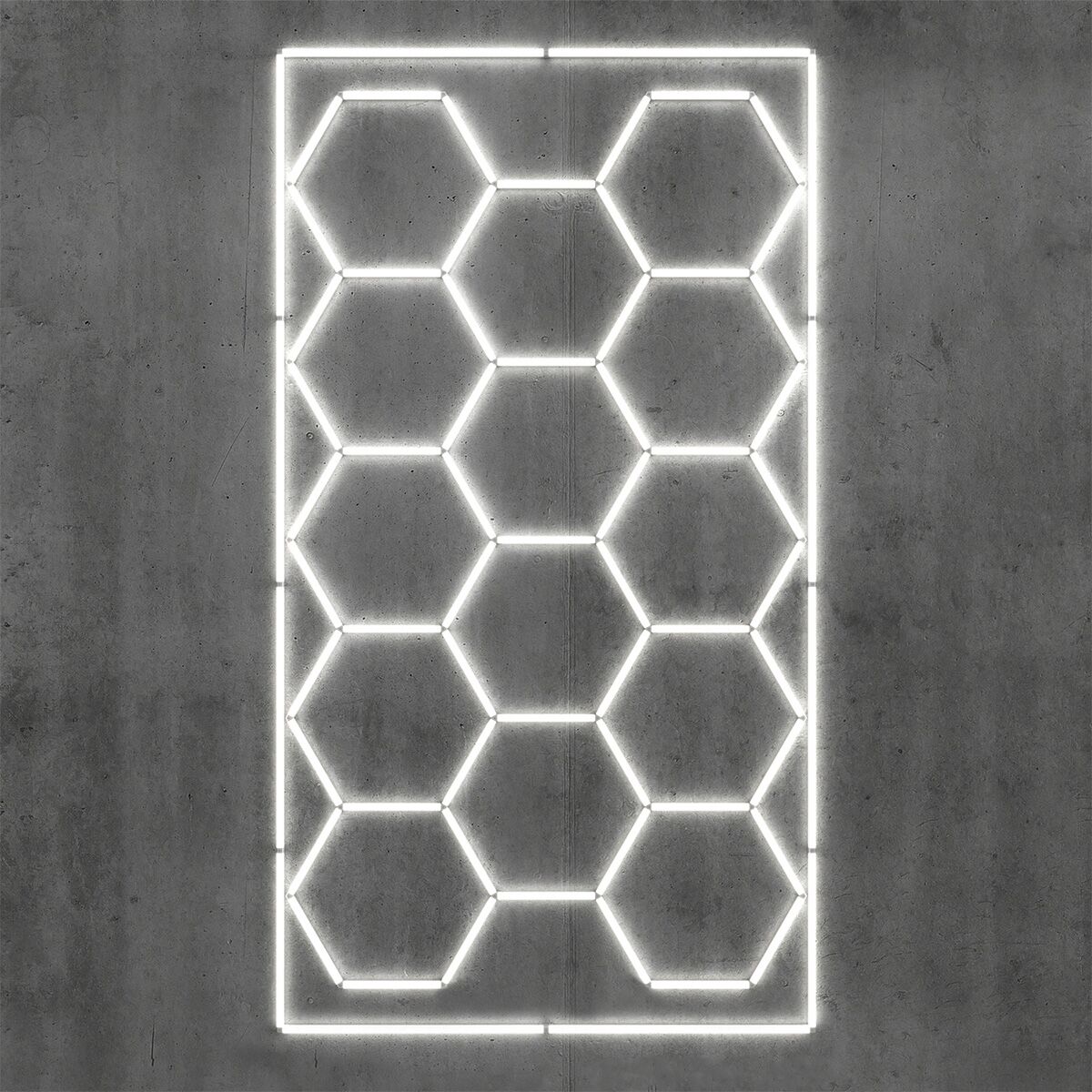 Performance Floor Hexagon LED-Deckenbeleuchtung Set