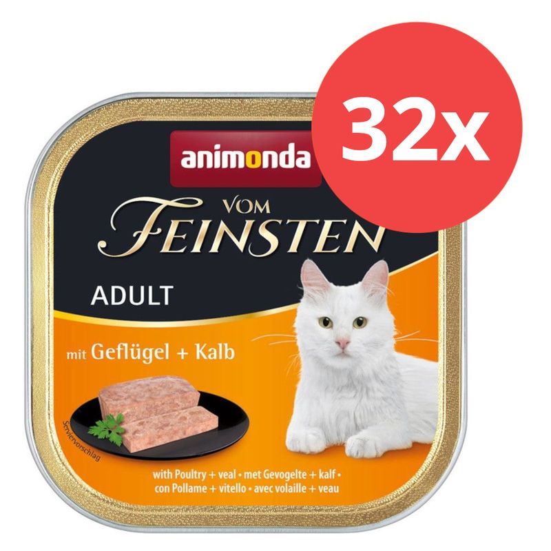 Sparpaket animonda vom Feinsten Adult 32 x 100 g