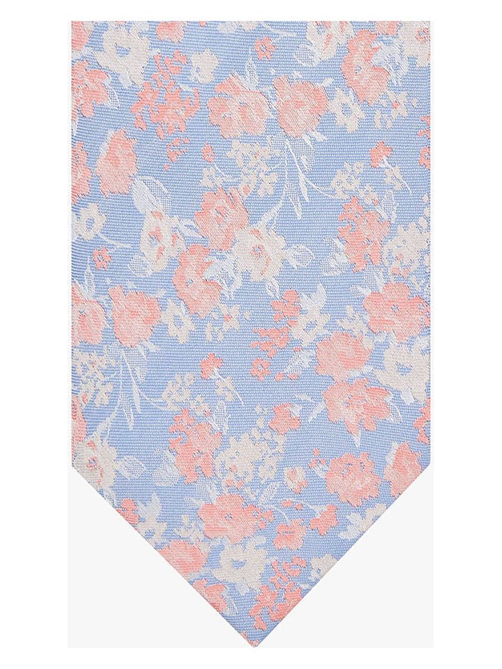PROFUOMO Seiden-Krawatte in Hellblau/ Rosa günstig kaufen onesize