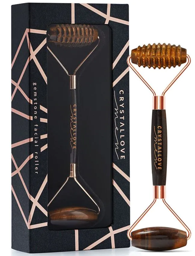 Crystallove Men Tiger Eye 3D Μασάζ Προσώπου