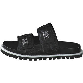 Michael Kors Stark Slide Pantolette in schwarz