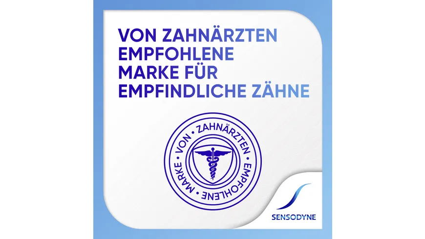 Sensodyne Sensitiv Fluorid Zahncreme 75 ml