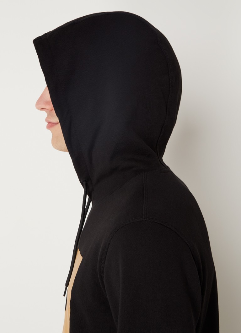HUGO BOSS Duratschi hoodie with metallic logo print