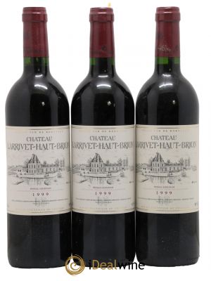 Château Larrivet Haut-Brion  1999 - Lot de 3 Bouteilles