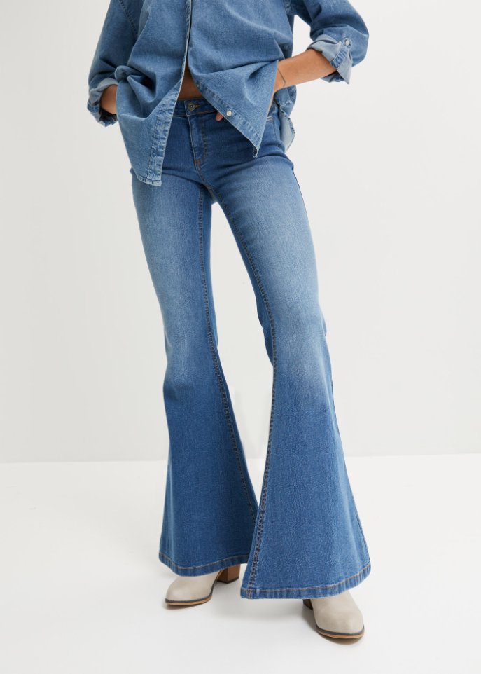 Schlagjeans Low Waist