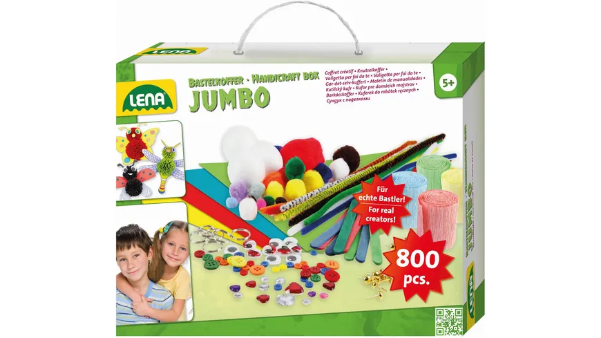 Lena - Bastelkoffer Jumbo, 800 Teile
