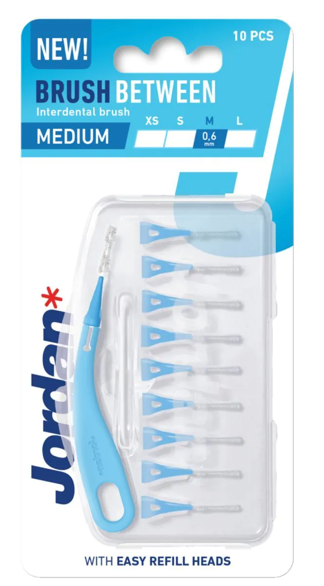 Jordan Clinic Brush Μεσοδόντια Βουρτσάκια Between Medium