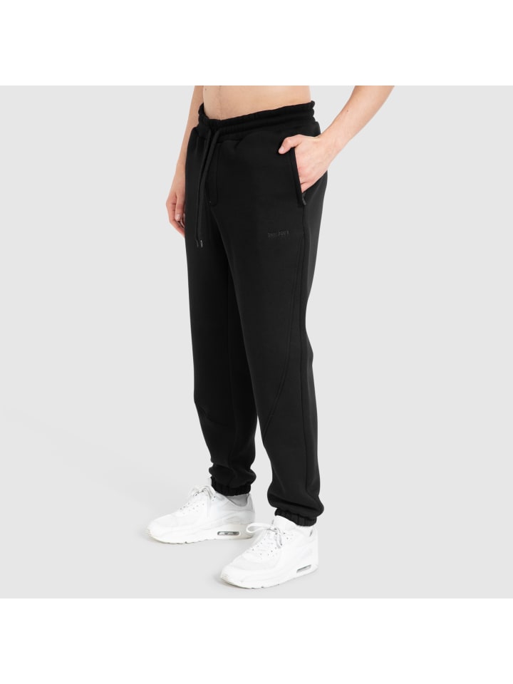 SMILODOX Jogginghose Viktor in Schwarz günstig kaufen