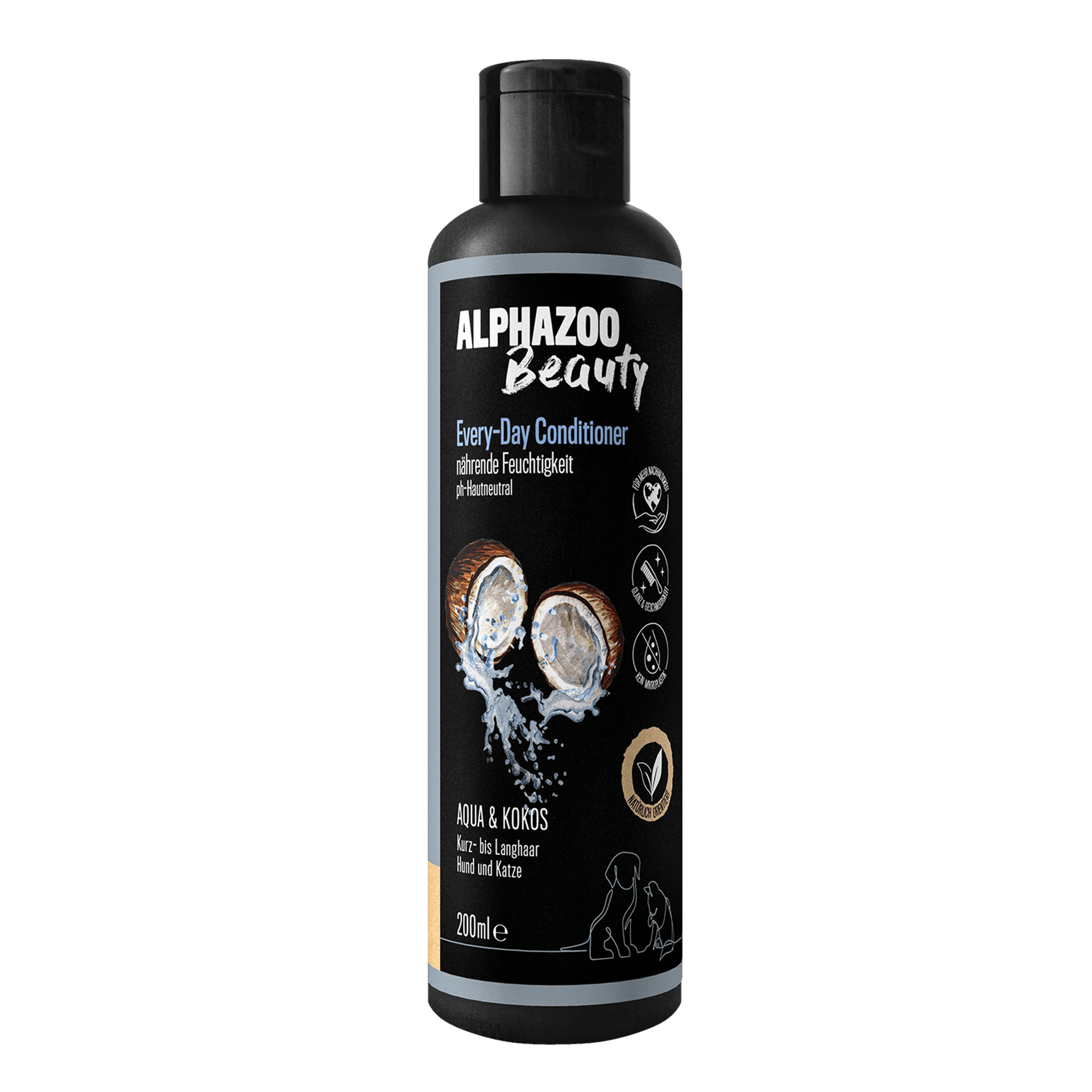 ALPHAZOO Fellpflege ALPHAZOO Every-Day Conditioner für Hunde & Katzen