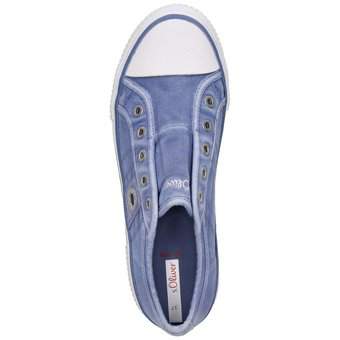 s.Oliver Slipper in blau