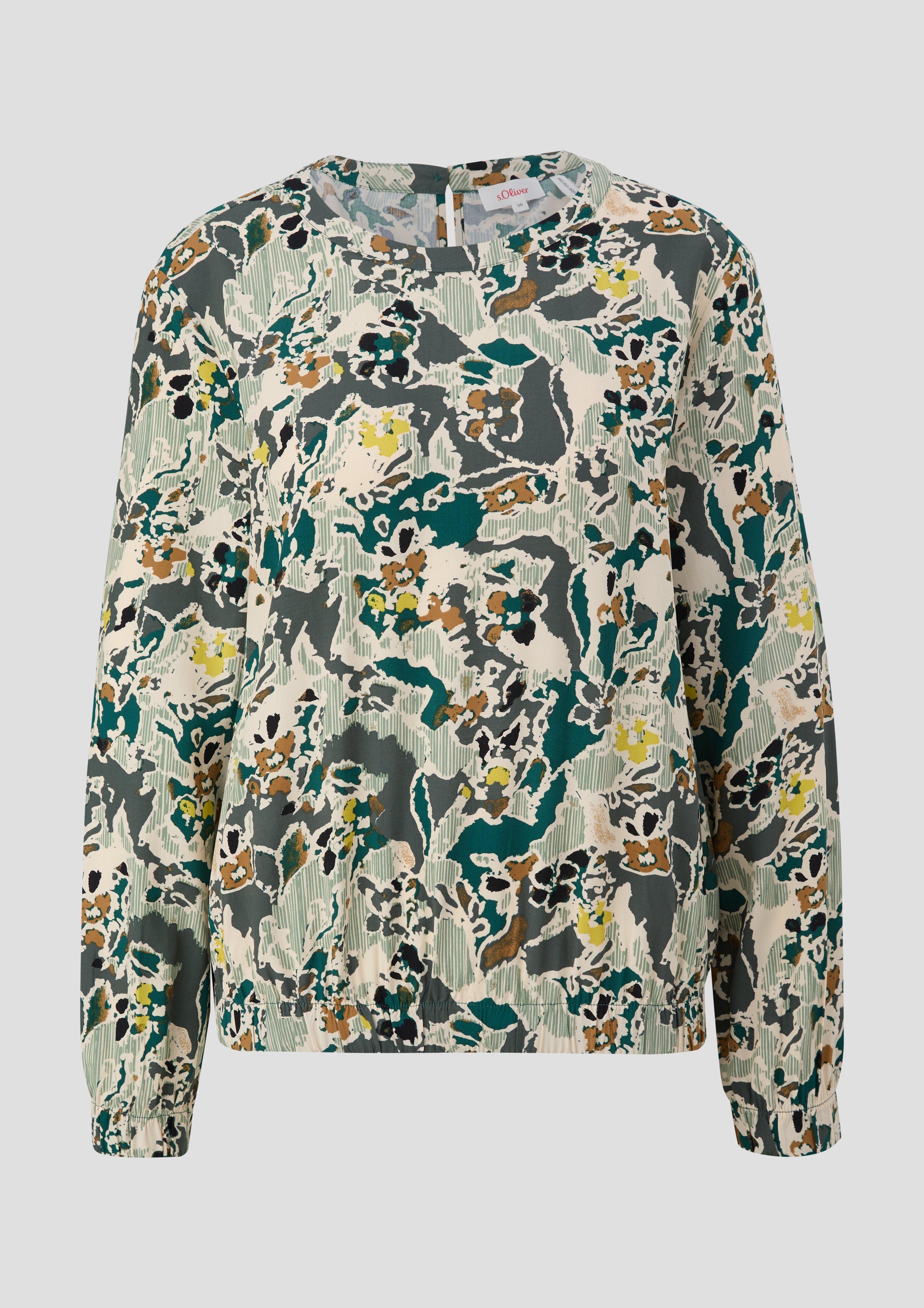 Bluse mit All-over-Print  2140590-67A0