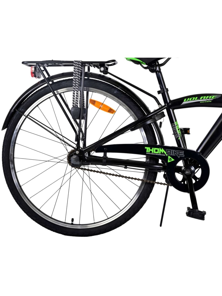 Volare Kinderfahrrad Thombike für Jungen 26 Zoll Kinderrad in Schwarz Grün 9 Jahre günstig kaufen onesize