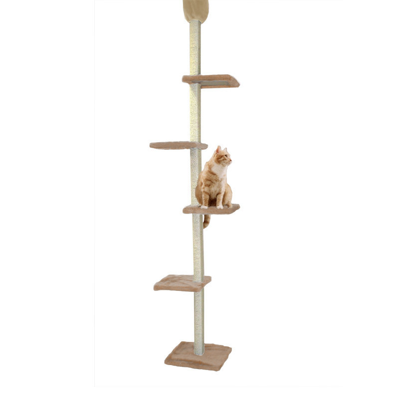 Silvio Design Kratzbäume Silvio Design Kratzbaum Deckenspanner Superior grau