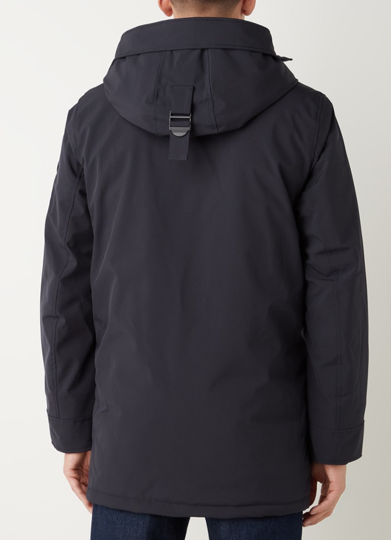 Parka trapuntato Airforce Snow con cappuccio
