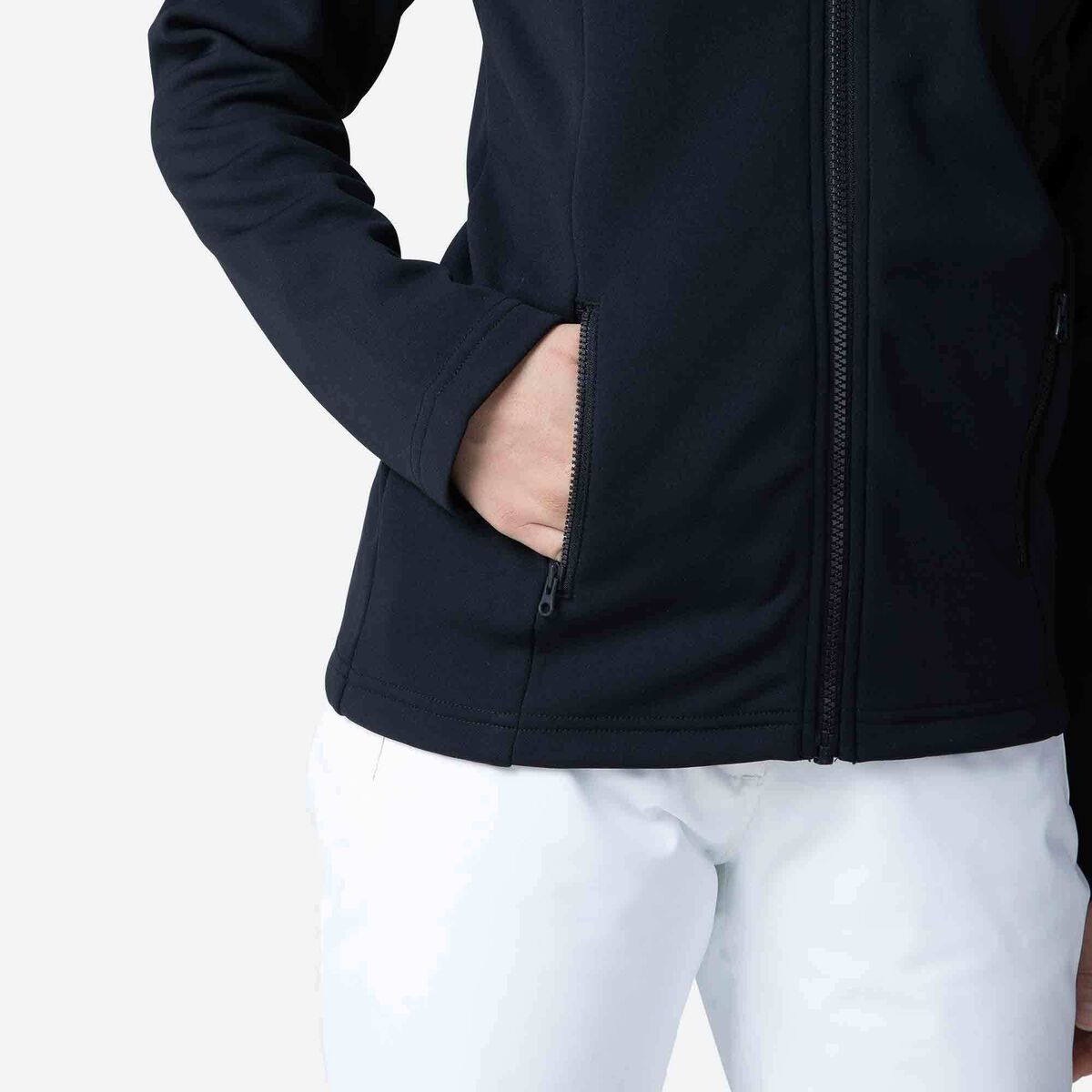 Clip Midlayer mit durchgehendem Reißverschluss für Mädchen