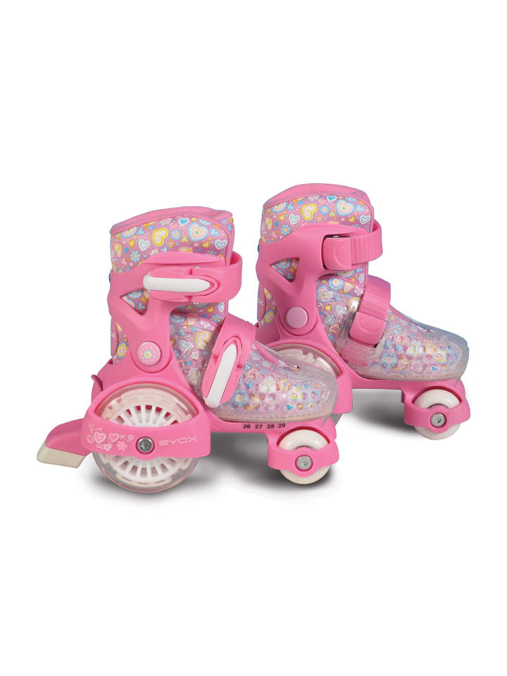 Byox Rollschuhe Beetle Größe XS 26-29 in rosa günstig kaufen 28