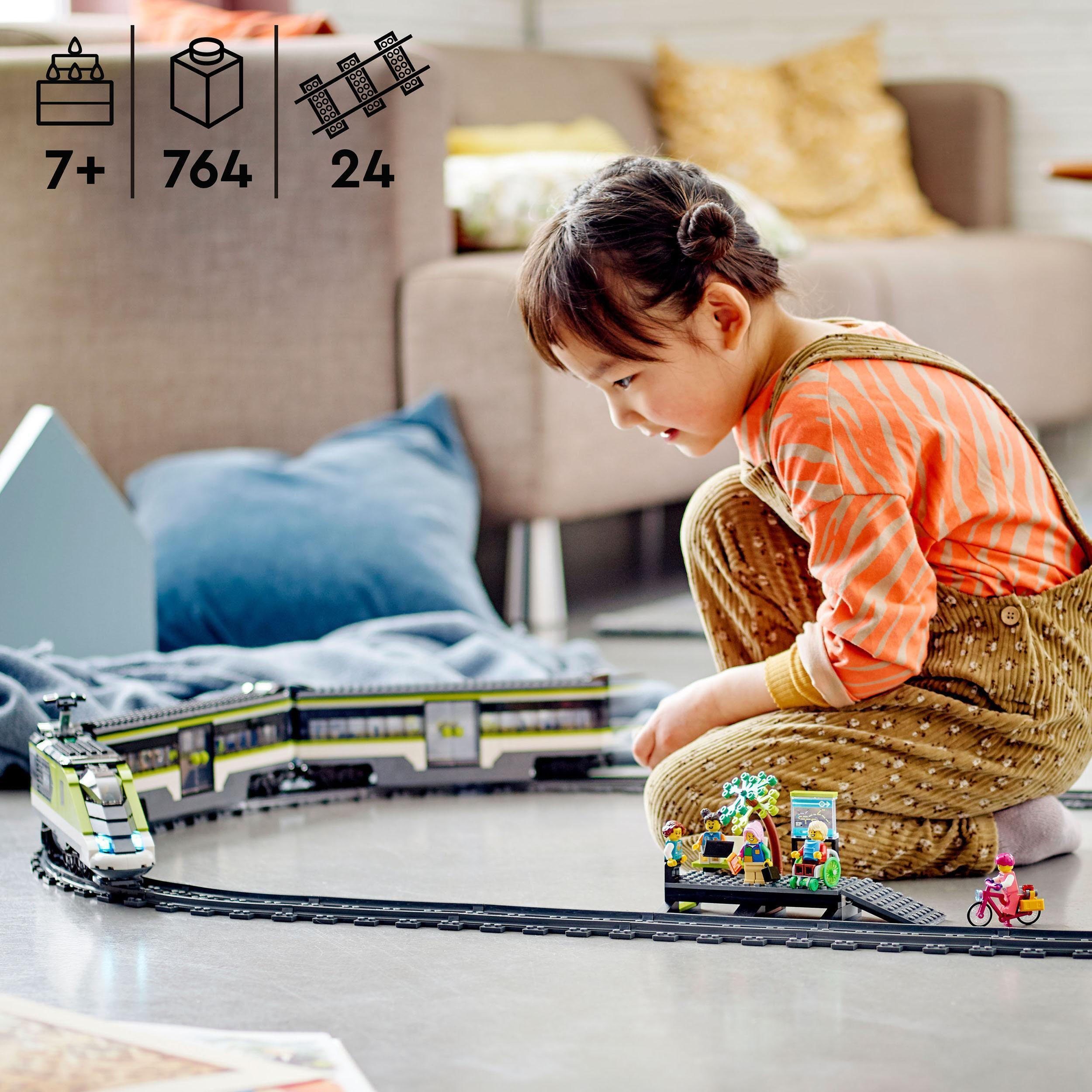 LEGO® Konstruktionsspielsteine Personen-Schnellzug (60337), LEGO® City, (764 St)