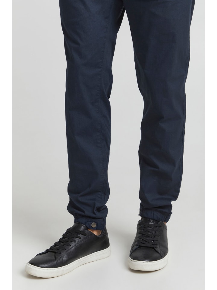 !SOLID Stoffhose SDBod PA - 21107260  Chino Stoffhose mit Gummizug in Blau günstig kaufen