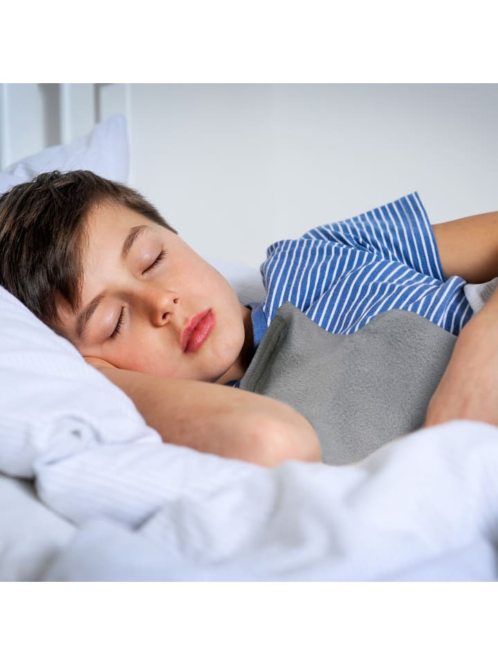 relaxdays 10x Wärmflasche in Grau/Rot günstig kaufen onesize