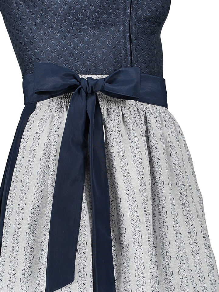 Turi Landhaus Dirndl in Dunkelblau günstig kaufen