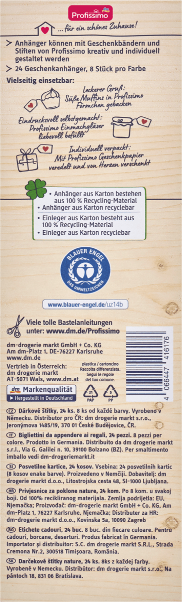 nature Geschenkanhänger \Sterne\