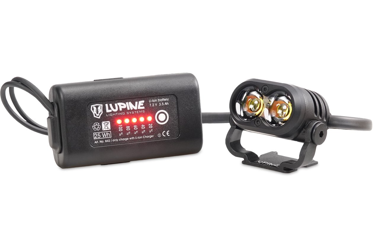Lupine Piko 4SC Helmlampe 3.5 Ah SmartCore Akku FastClick