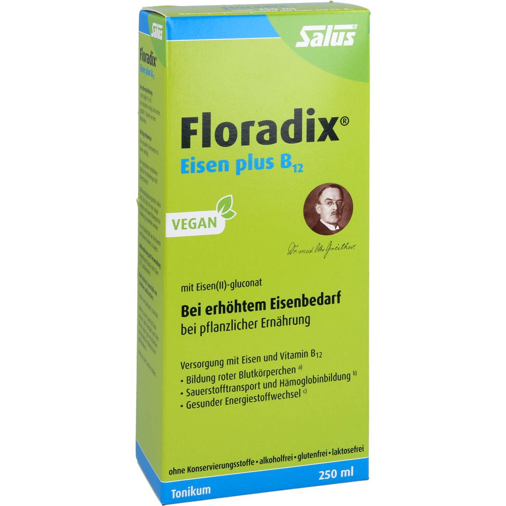 Eisen plus B12 vegan Tonikum
