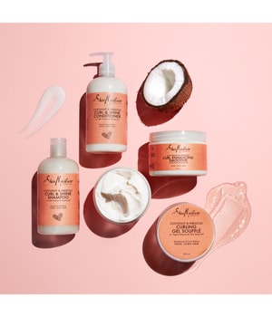 Shea Moisture Coconut & Hibiscus Curl and Shine Conditioner Conditioner-384 ml