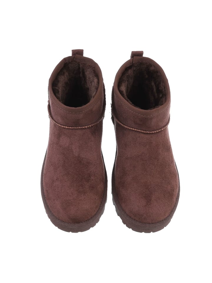 Ital-Design Stiefelette in Braun günstig kaufen