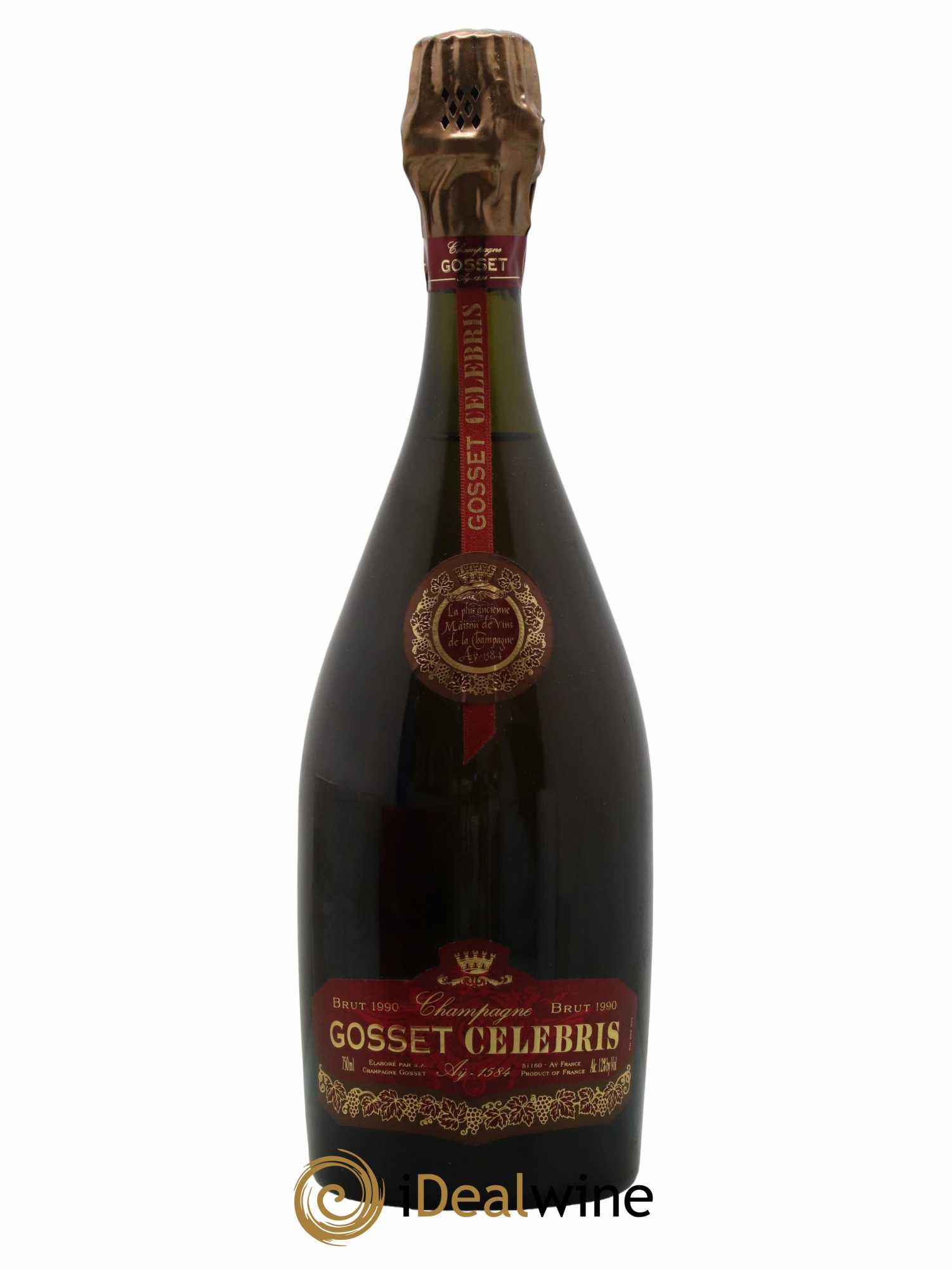Celebris Gosset  1990 - Lot de 1 Bouteille