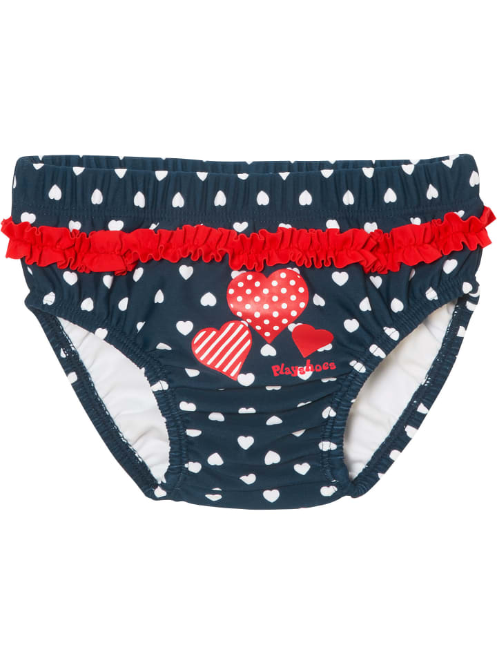 Playshoes UV-Schutz Windelhose Herzen in Marine günstig kaufen