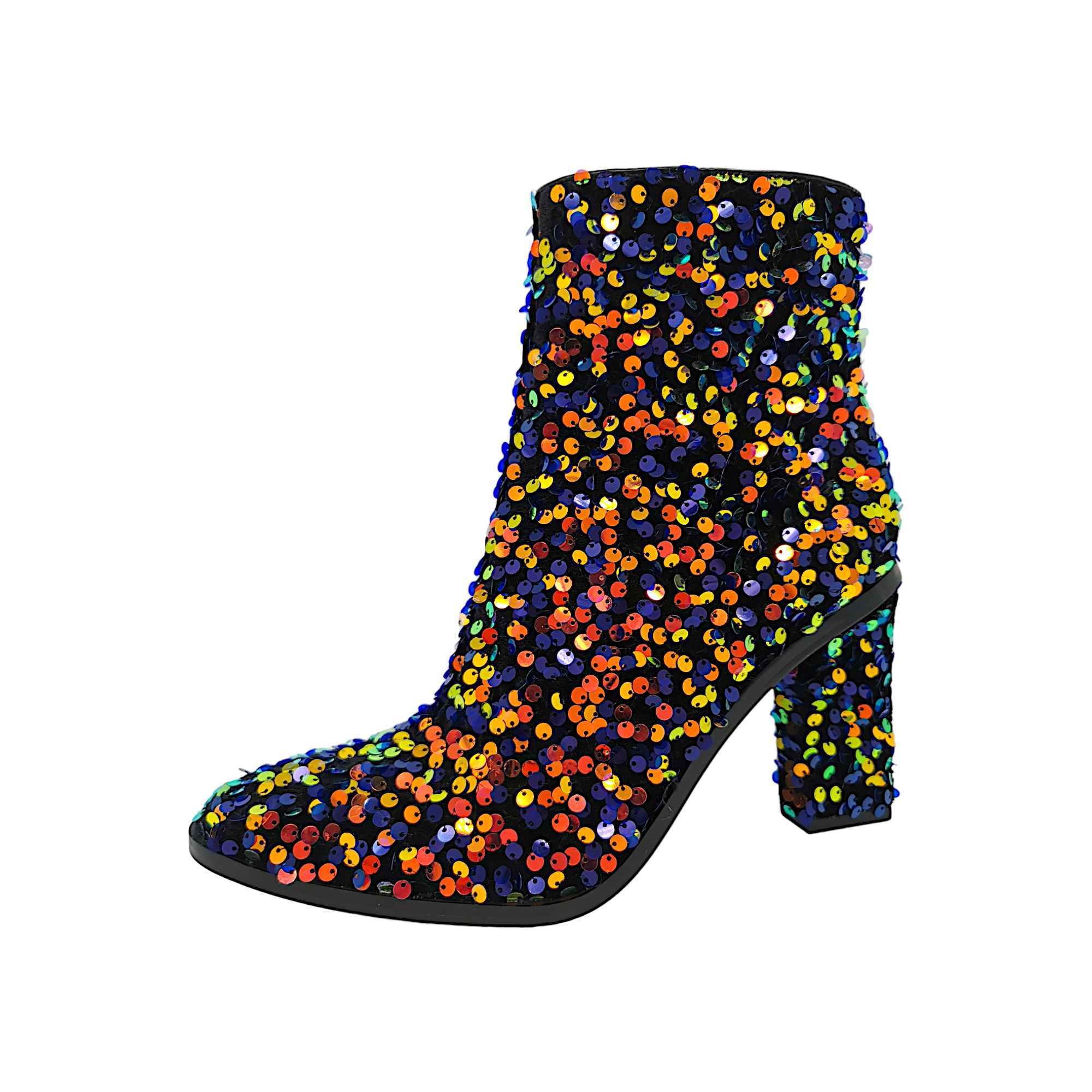 Buffalo Zoe Ankle Boot 1281208/1 Schwarz Black Multi