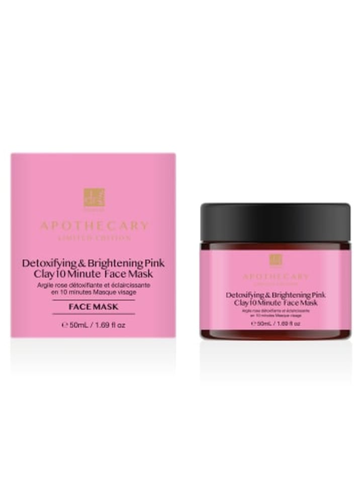 Skinchemists Entgiftende & aufhellende Gesichtsmaske aus rosa Tonerde 10 Minuten günstig kaufen onesize