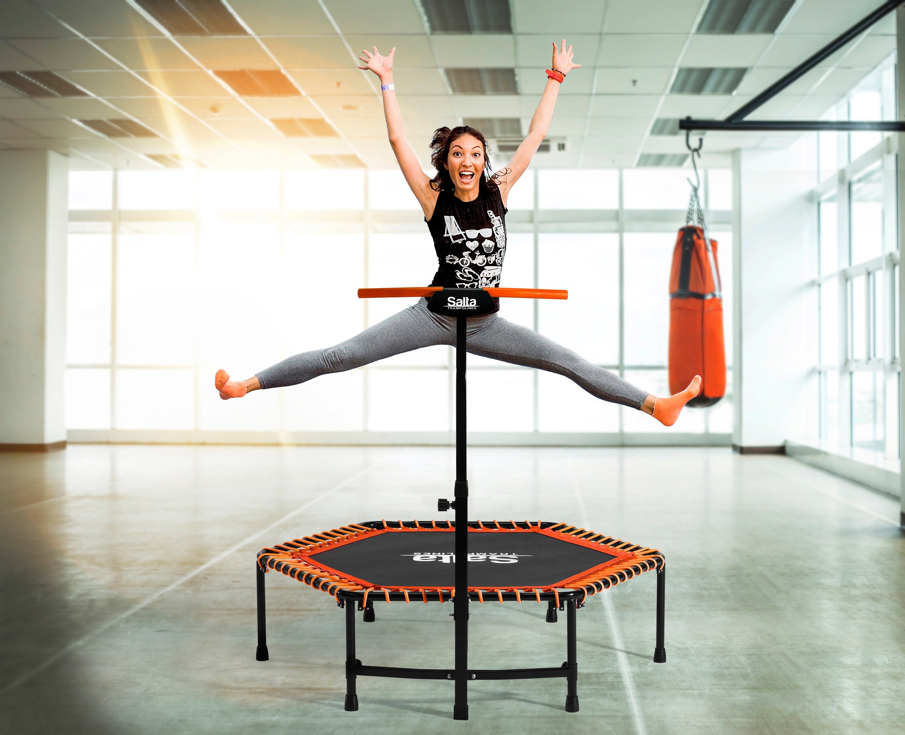 Salta Fitnesstrampolin, Ø 128 cm