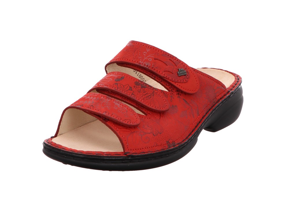 FINN COMFORT Klassische Sandalen rot KOS