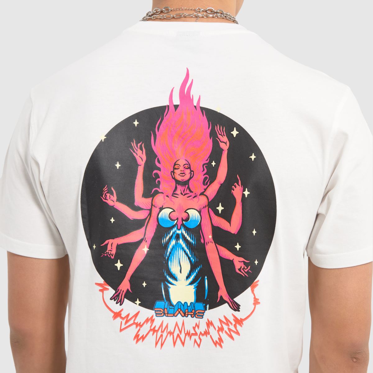 Santa Cruz – Johnson – Danger Zone – Vit t-shirt