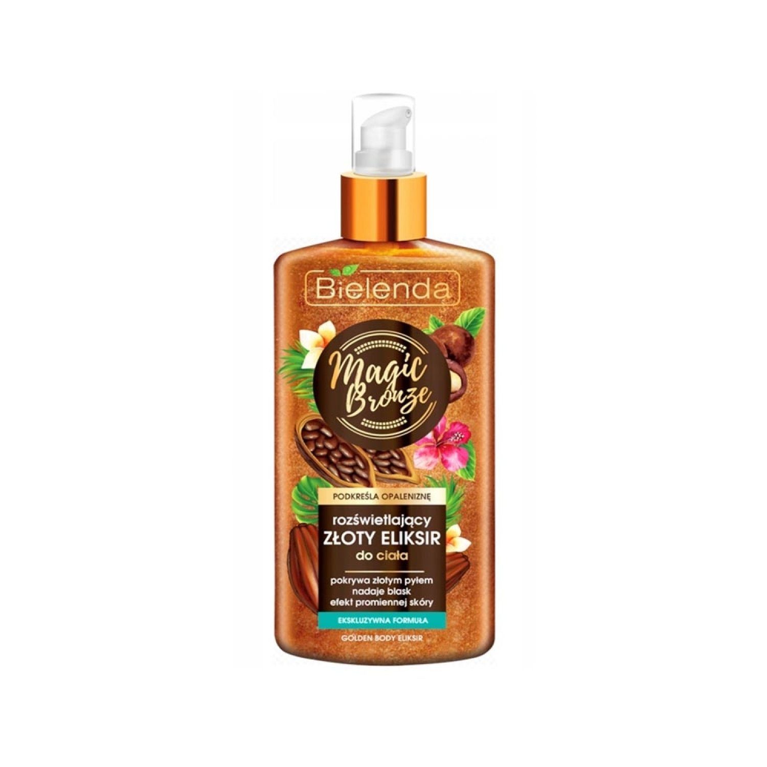 Bielenda Selbstbräunungsspray Magic Bronze Golden Elixier für den Körper 150 ml, Gold Elexier