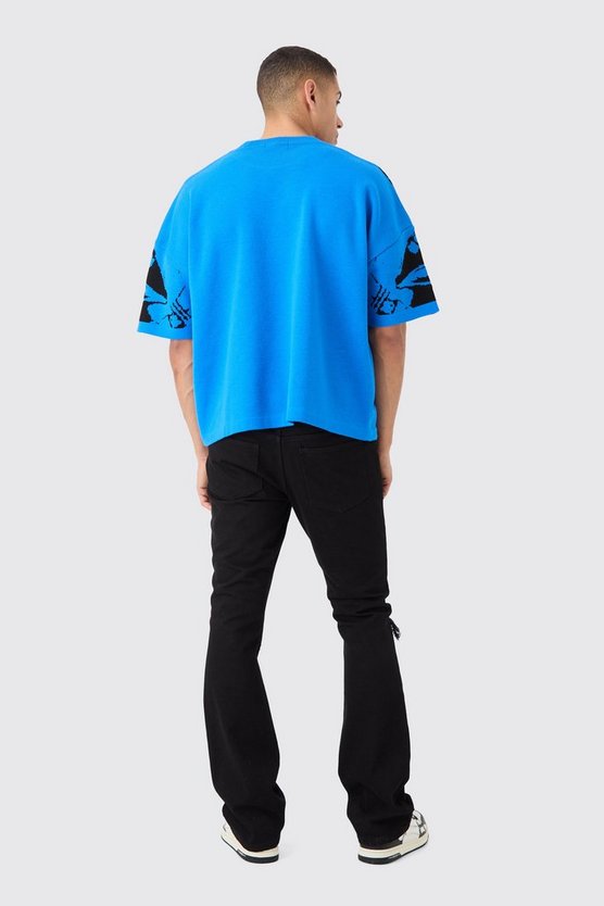Oversize T-Shirt mit Print