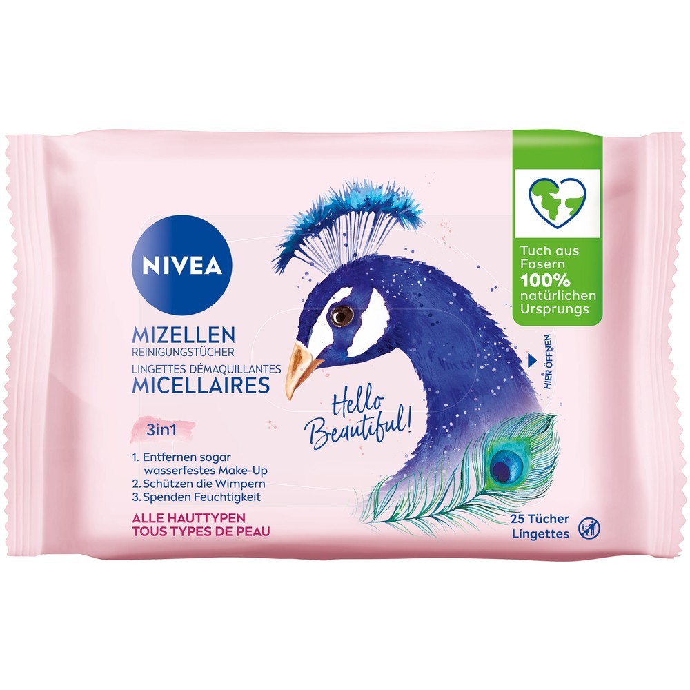 Mizellen Reinigungstücher 3in1