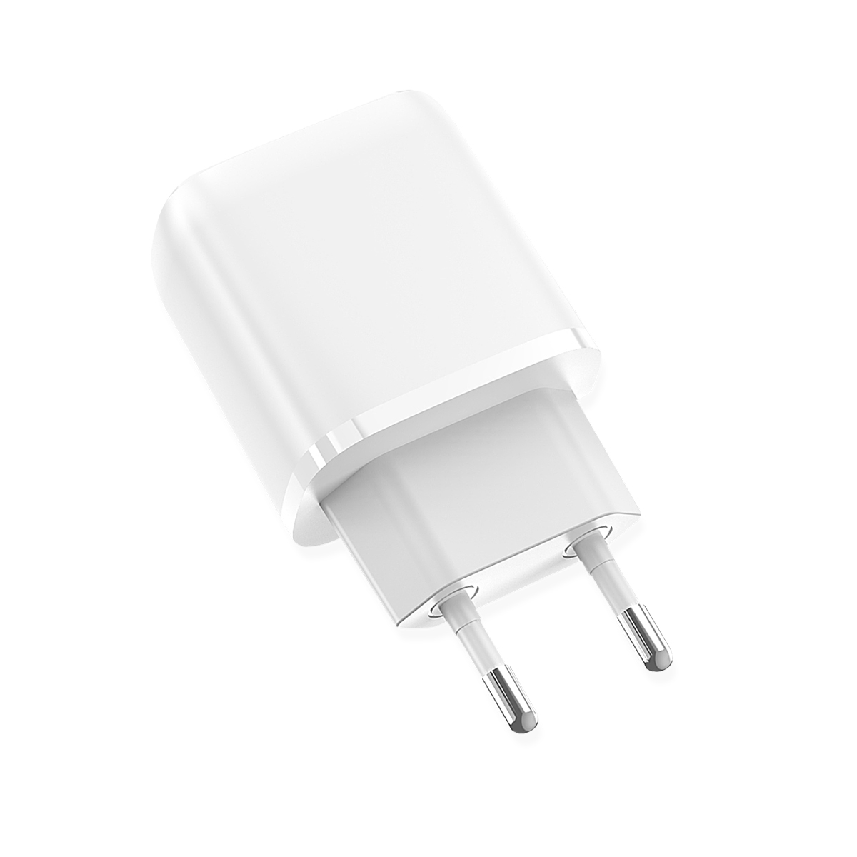 Fontastic USB Type-C 20 Watt Reise-Schnell-Ladegerät mit TÜV/GS weiss