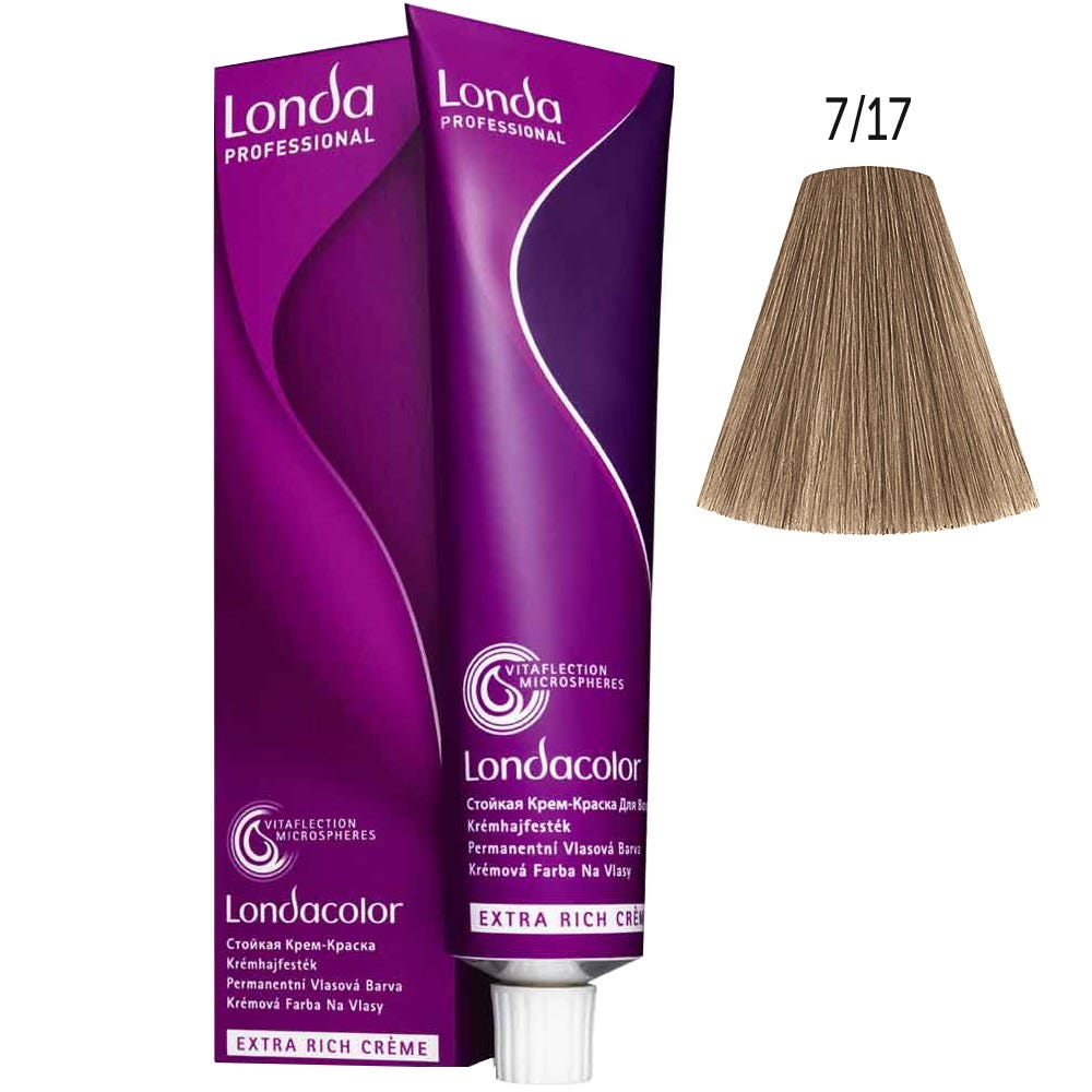Londa Color 7/17 Mittelbraun asch-braun 60 ml
