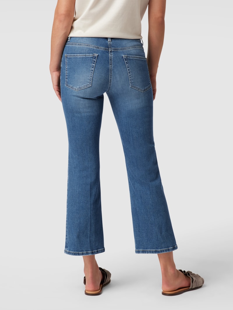 Jeans mit Stretch-Anteil Modell 'Paris' in blau