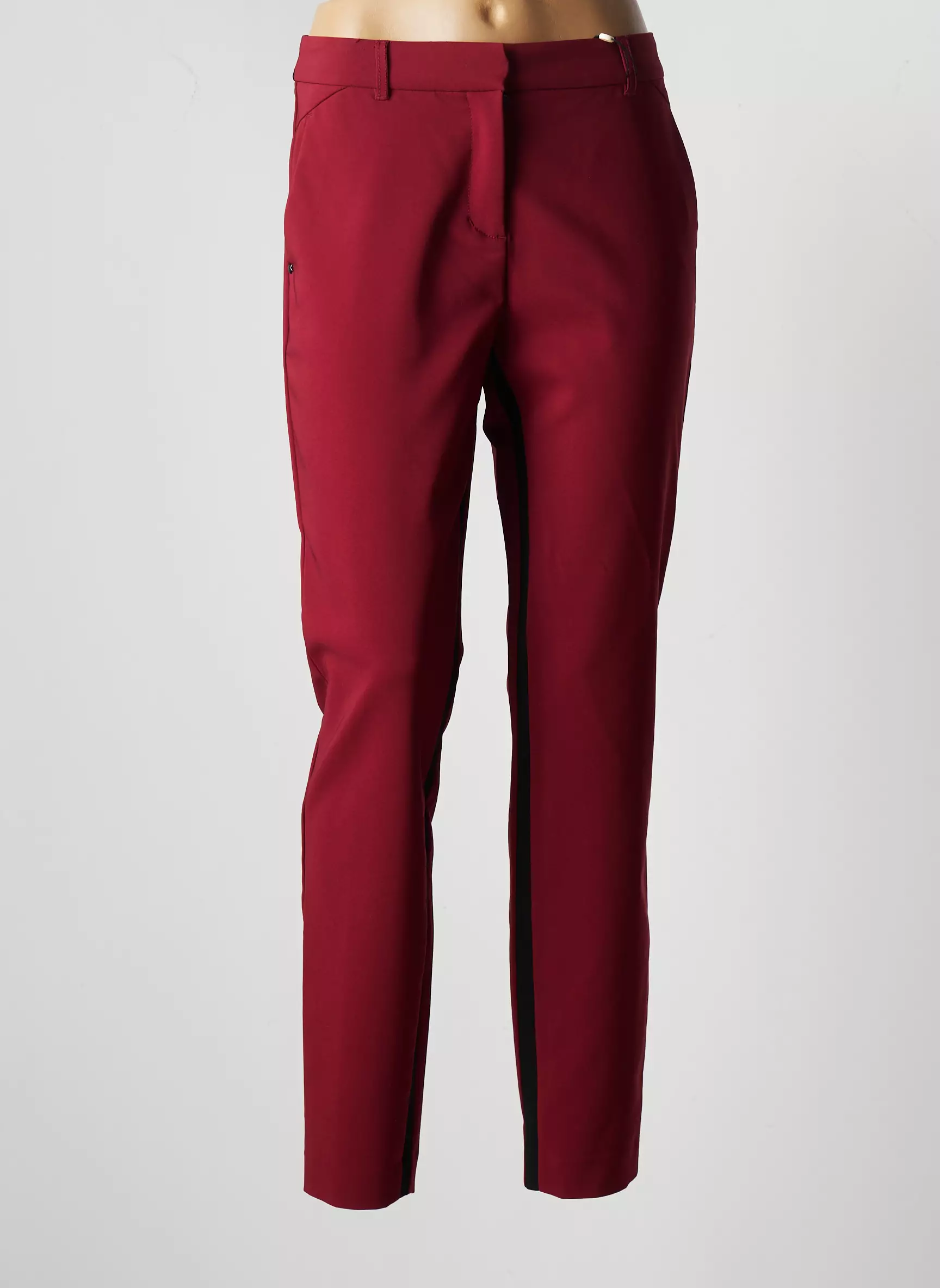 Sandwich Pantalons Chino Femme couleur rouge