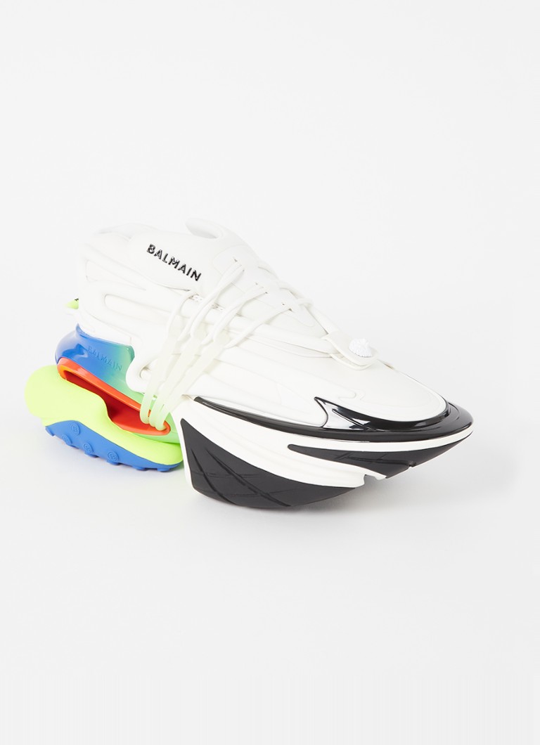 Balmain Unicorn sneaker with leather details