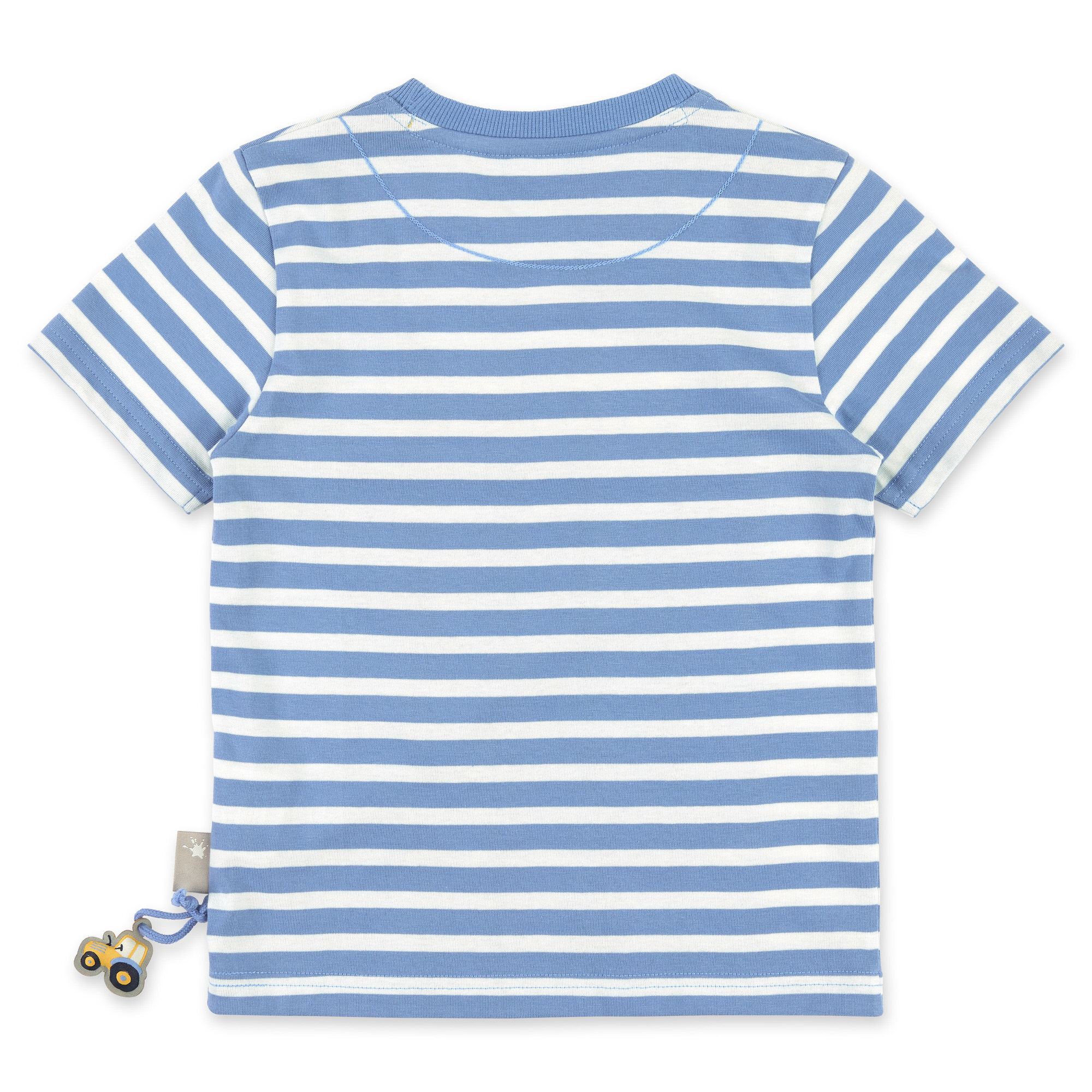 Kinder Ringel T-Shirt, blau-weiß