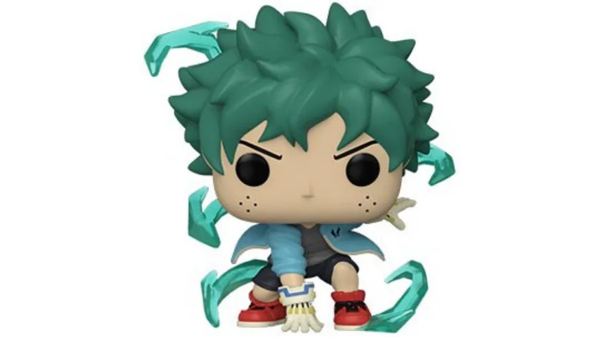 Funko - POP! - My Hero Academia - Izuku Midoriya with Gloves Vinyl, Anime Figur