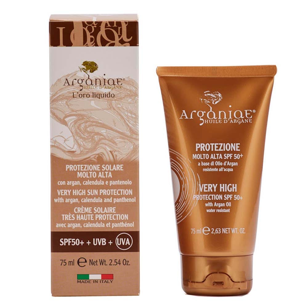 Arganiae Sonnencreme mit sehr hohem Schutz LSF 50+ auf Basis von Arganöl 75 ml
